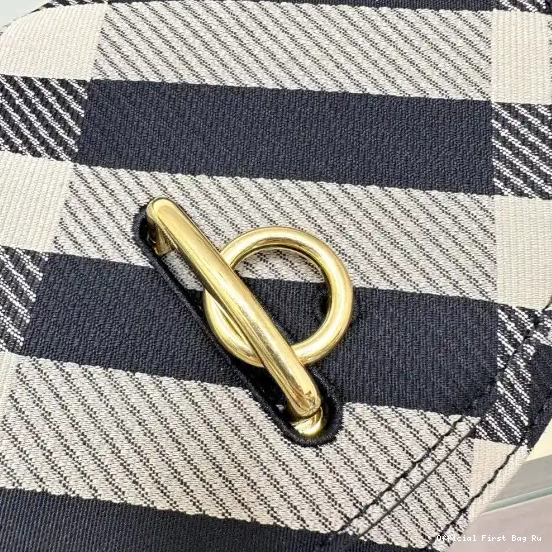Official First Bag Ru Burberry Rocking Bag Mini Horse 0521